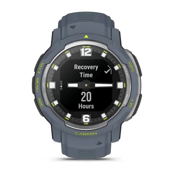 Смарт-годинник наручний Garmin Instinct Crossover - Standard Edition, синій граніт 010-02730-04 фото