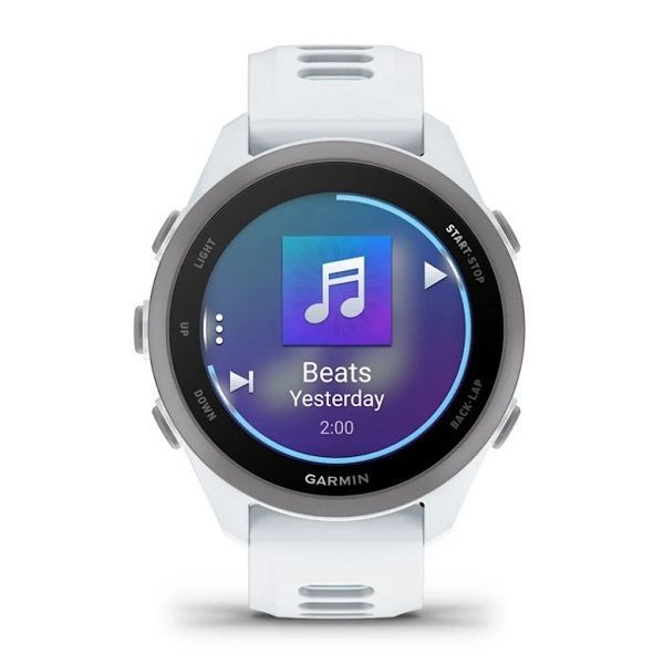 Смарт-годинник Garmin Forerunner 170 Music білий / небесно-блакитний