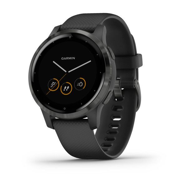 Смарт-часы Garmin Vivoactive 4S, цвет серый / черный 010-02172-13 фото