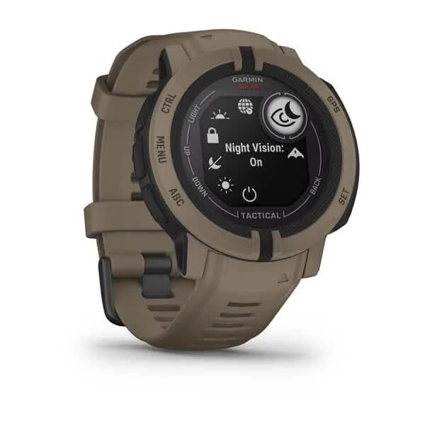 Смарт-часы Garmin Instinct 2 Solar Tactical Edition коричневые 010-02627-04 фото