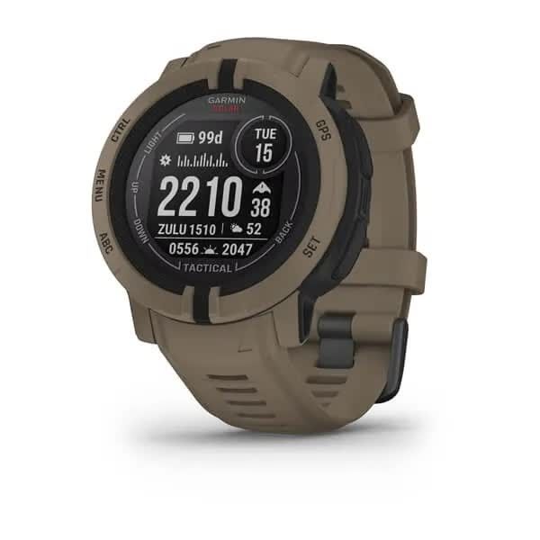 Смарт-часы Garmin Instinct 2 Solar Tactical Edition коричневые 010-02627-04 фото