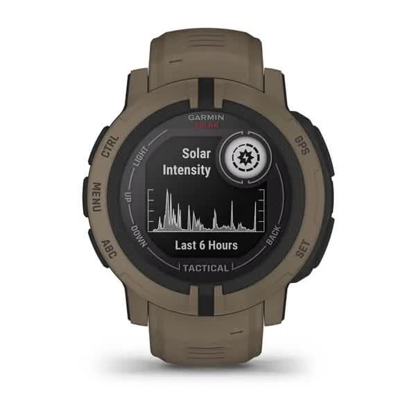 Смарт-часы Garmin Instinct 2 Solar Tactical Edition коричневые 010-02627-04 фото