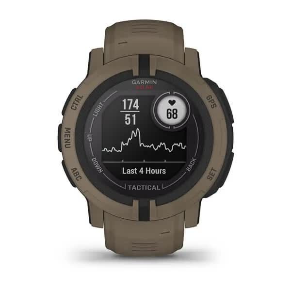 Смарт-годинник Garmin Instinct 2 Solar Tactical Edition коричневий 010-02627-04 фото