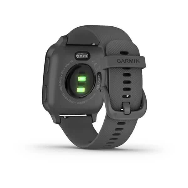 Смарт-часы Garmin Venu Sq серые с алюминиевым безелем и силиконовым ремешком 010-02427-10 фото