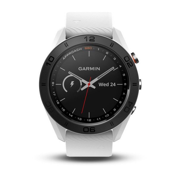 Смарт-годинник для гольфу Garmin Approach S60 білий 010-01702-01 фото