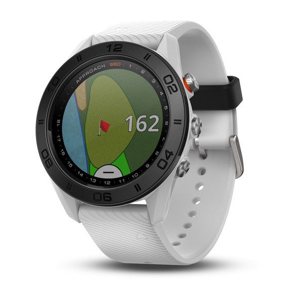 Смарт-годинник для гольфу Garmin Approach S60 білий 010-01702-01 фото