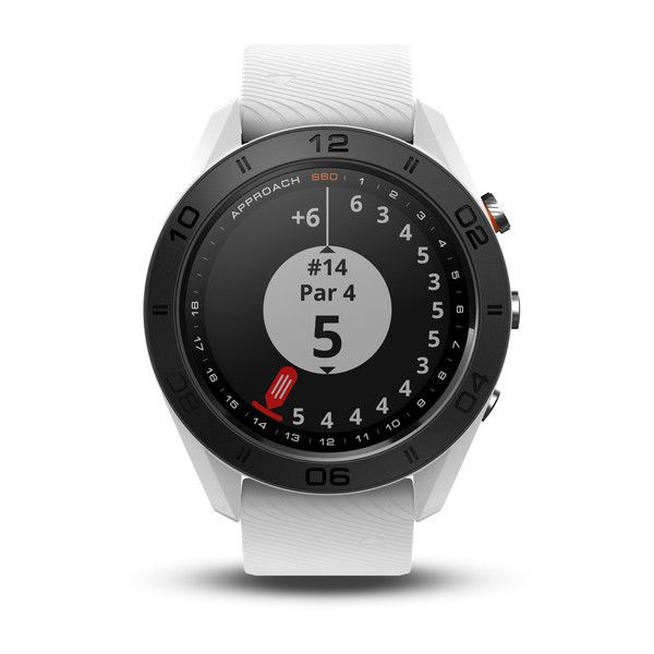 Смарт-годинник для гольфу Garmin Approach S60 білий 010-01702-01 фото