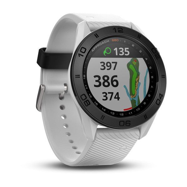 Смарт-годинник для гольфу Garmin Approach S60 білий 010-01702-01 фото