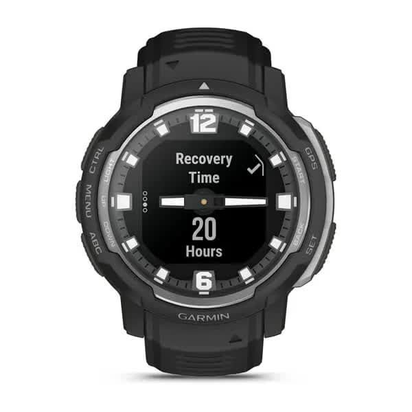 Смарт-годинник наручний Garmin Instinct Crossover - Standard Edition чорний 010-02730-03 фото