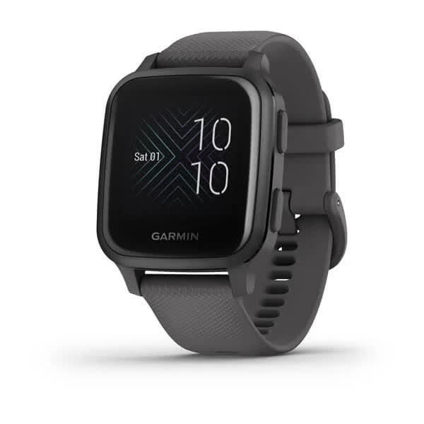 Смарт-часы Garmin Venu Sq серые с алюминиевым безелем и силиконовым ремешком 010-02427-10 фото