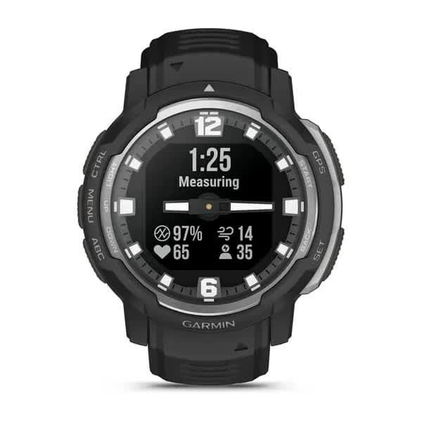 Смарт-часы наручные Garmin Instinct Crossover - Standard Edition черные 010-02730-03 фото