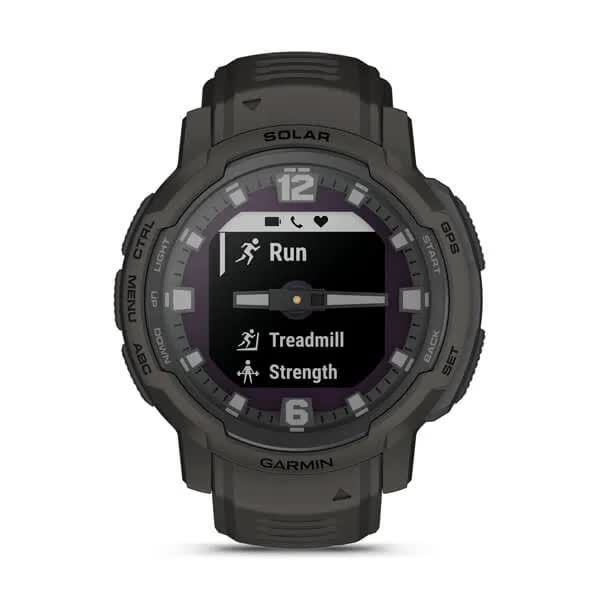 Смарт-часы наручные Garmin Instinct Crossover Solar графитовые 010-02730-01 фото