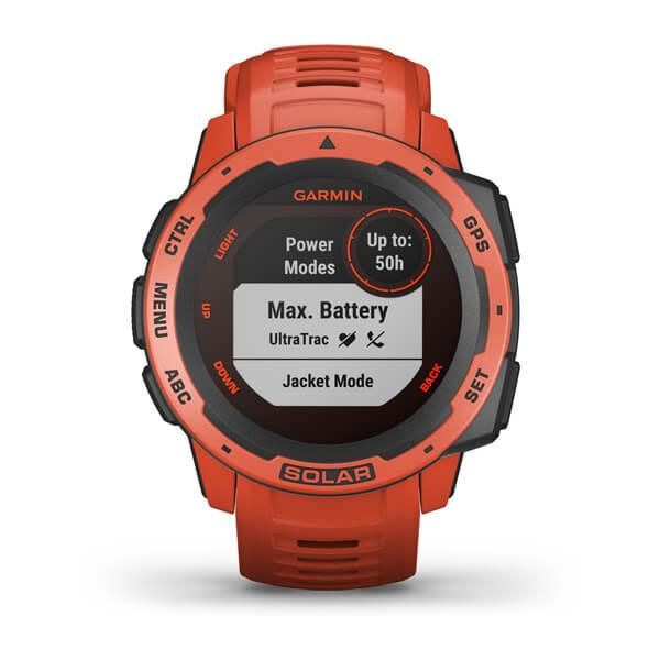 Смарт-годинник Garmin Instinct Solar Flame Red 010-02293-20 фото