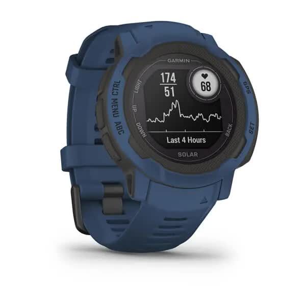 Смарт-годинник Garmin Instinct 2 Solar синій 010-02627-06 фото