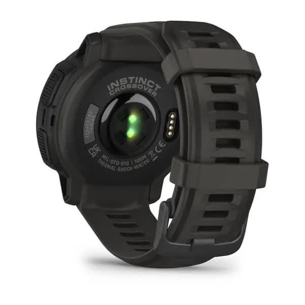 Смарт-годинник наручний Garmin Instinct Crossover Solar графітовий 010-02730-01 фото