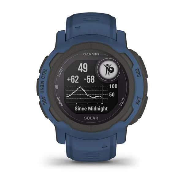 Смарт-годинник Garmin Instinct 2 Solar синій 010-02627-06 фото