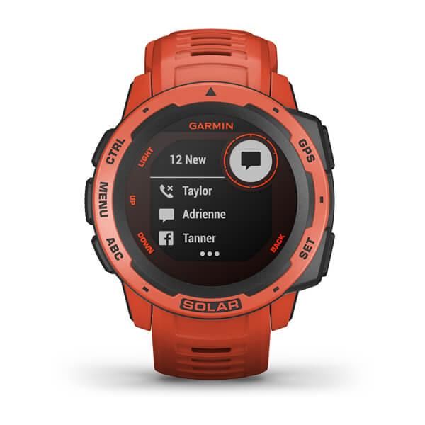 Смарт-годинник Garmin Instinct Solar Flame Red 010-02293-20 фото