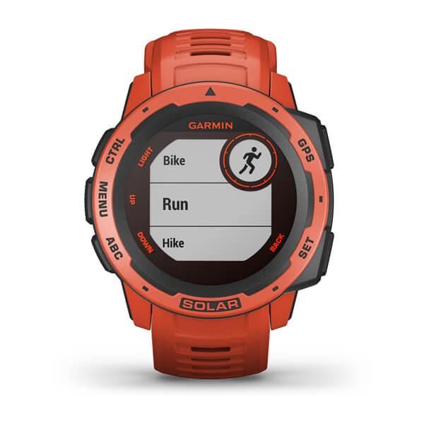 Смарт-годинник Garmin Instinct Solar Flame Red 010-02293-20 фото