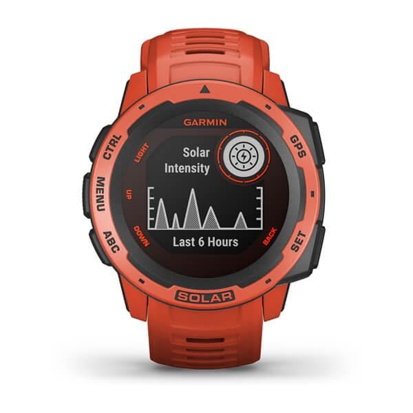 Смарт-годинник Garmin Instinct Solar Flame Red 010-02293-20 фото