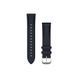 Ремінець Garmin для Venu Sq/Forerunner 245/645/Vivoactive 3/Vivomove (20 мм), темно-синя шкіра, срібляста застібка 010-12924-20 фото 1