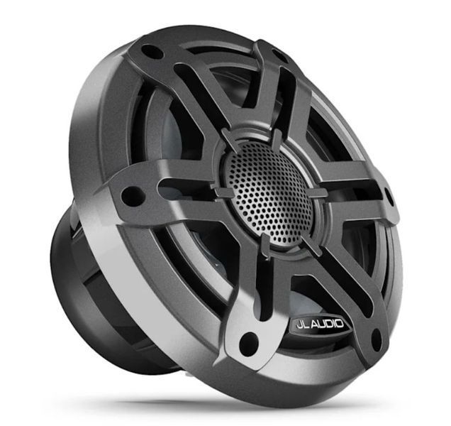Морські динаміки JL Audio&reg; M200 6.5" з сірою спортивною решіткою (White Sport Grille)