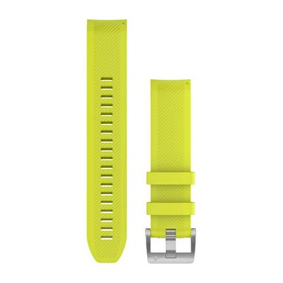 Ремешок Garmin QuickFit 22 для смарт-часов MARQ, желтый силиконовый 010-12738-16 фото