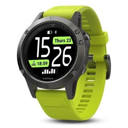 Смарт-годинник Garmin Forerunner 935 HRM Tri Bundle, чорний з жовтим ремінцем 010-01746-06 фото