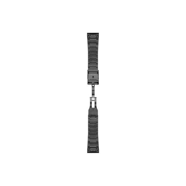 Браслет Garmin Carbon Grey DLC Titanium QuickFit 26 мм для часов Fenix 5X/6X/7X