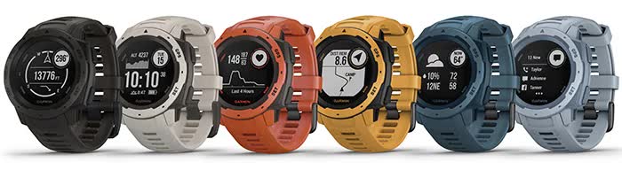 GPS-часы для аутдора и мультиспорта Garmin Instinct