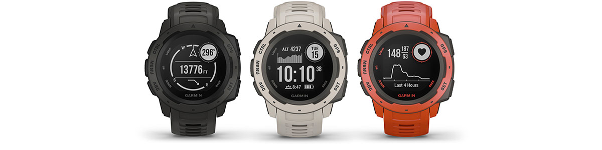 Серия Garmin Instinct