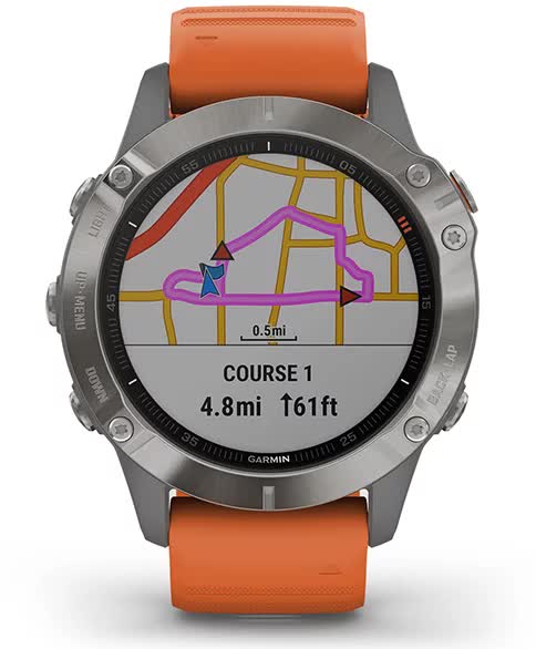 Garmin fenix 6. Round Trip Routing