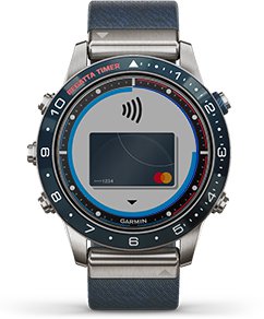 MARQ Captain. Бесконтактные платежи Garmin Pay