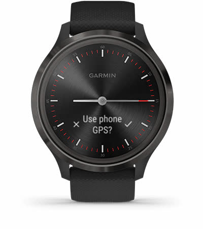 Часы vivomove 3. Подключение GPS