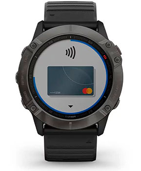 fenix6xpro. Безконтактні платежі Garmin Pay