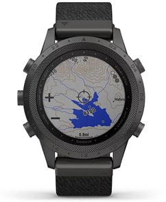 Garmin MARQ Commander. Топографічні карти та карти лижних трас