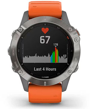 Garmin fenix 6. Пульсометр на запястье