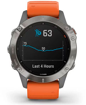 Garmin fenix 6. Показник Body Battery