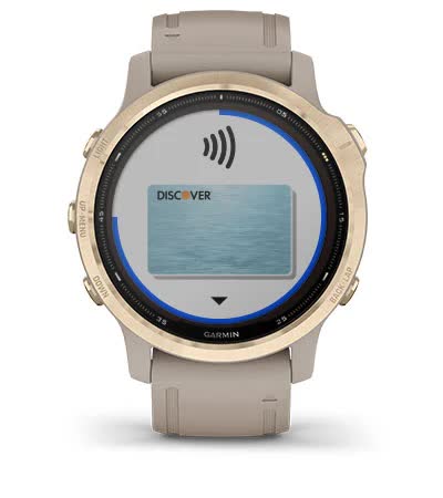 Garmin Pay у fenix 6S Solar