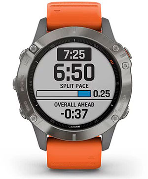 Garmin fenix 6. Технологія PacePro