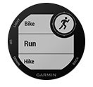 Туристические часы Garmin Instinct. Спортивные профили