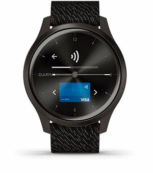 Смарт часы vivomove style. Garmin Pay