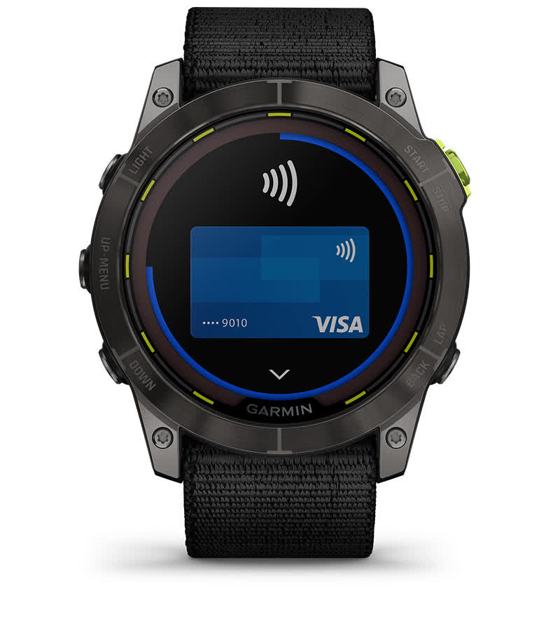 Безконтактные платежи Garmin Pay