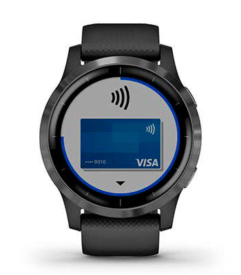 vivoactive 4. Бесконтактные платежи Garmin Pay