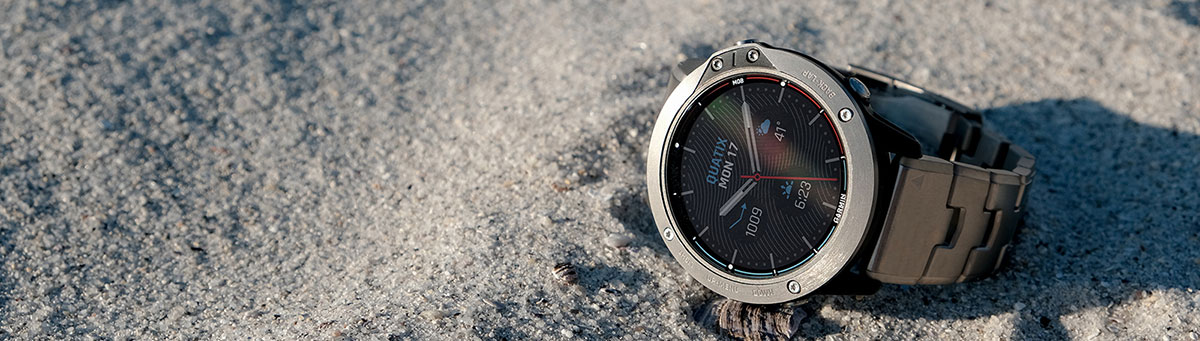 Garmin Quatix 6 Titanium. Пригоди чекають, на воді і на суші