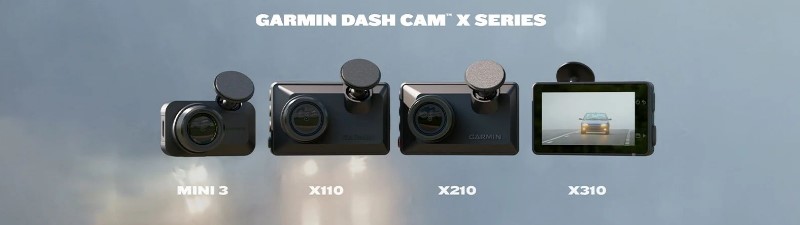 Відеореєстратор Garmin Dash Cam X 310 210 110 МІНІ