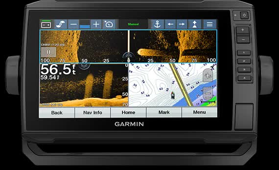 Картлотеры ECHOMAP UHD совместимы с троллинговым мотором Garmin Force