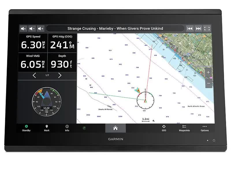 Функції для вітрильних регат GARMIN SAILASSIST™