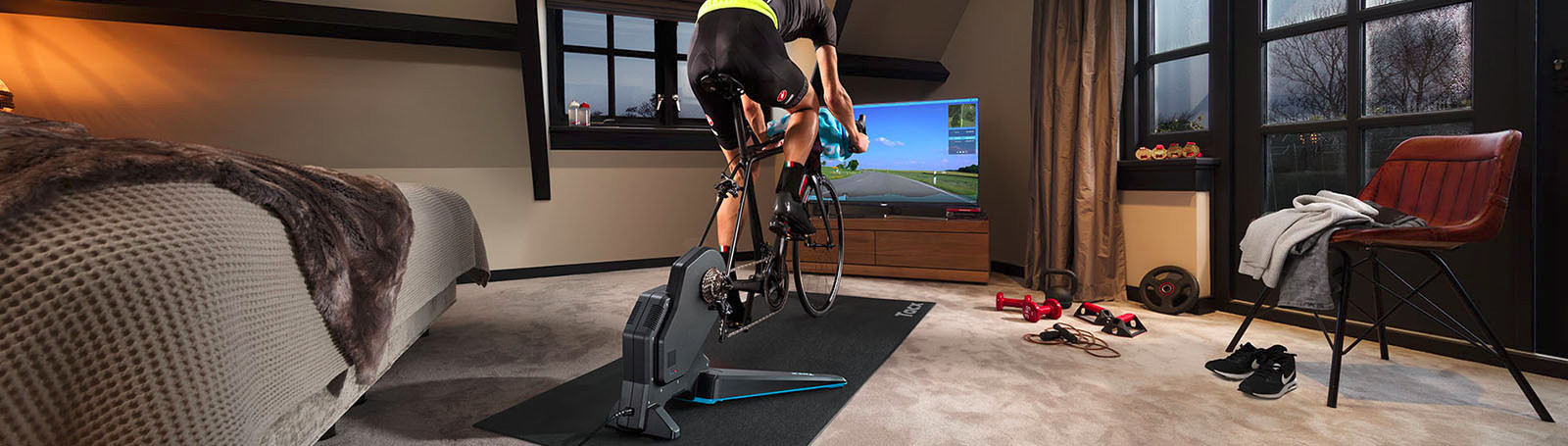 Тренажер Tacx FLUX 2 Smart – улучшенное чувство езды и более точные данные мощности,